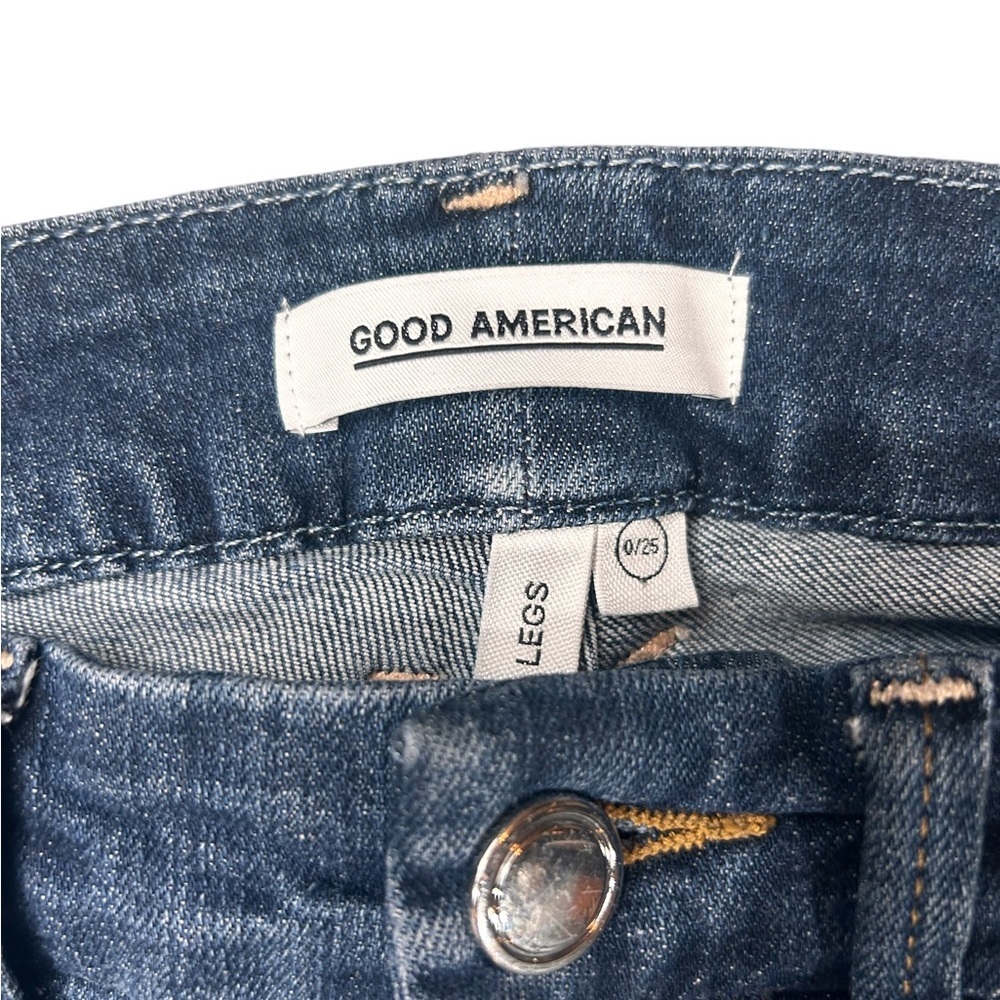 Good American Good Legs Jeans Size 0 - Picture 3 of 3